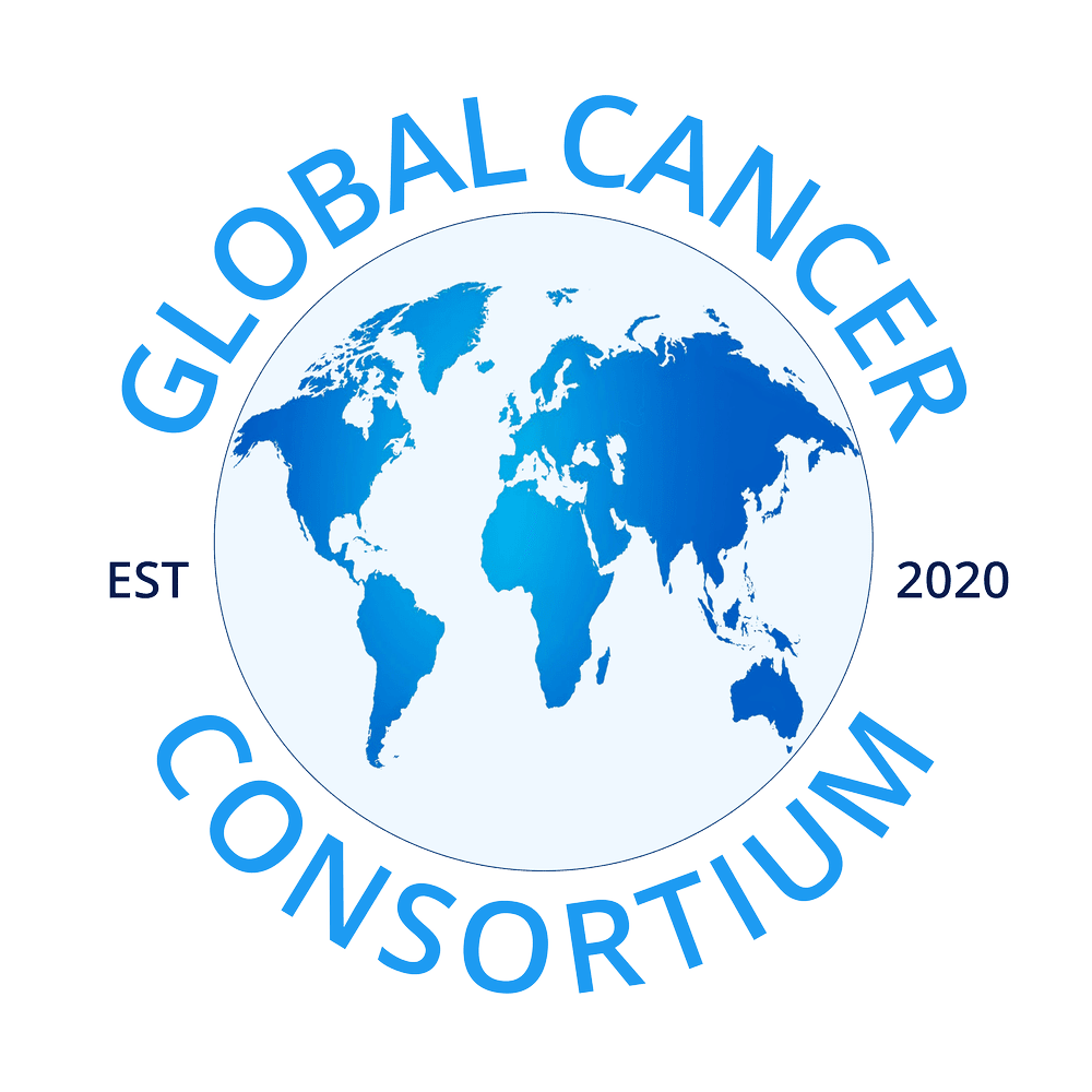 Global Cancer Consortium logo, established 2020